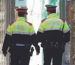 Els mossos han col·laborat en la cavalcada de Reis per una protesta de la policia local