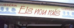 Els ciutadans de Viladecans es mobilitzen per salvar la llibreria 'Els nou rals'