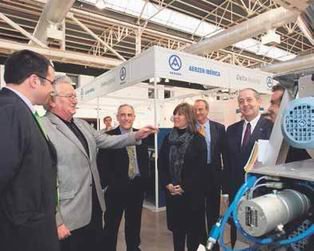 L’Alcaldessa Marín i el conseller Puig inaguren la Fira Exposólidos a L’Hospitalet