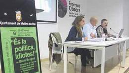 Quim Brugué, a Molins de Rei