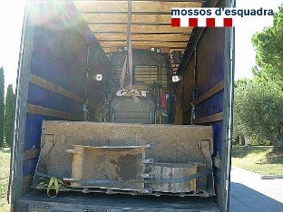 Desarticulen una organització dedicada a robar maquinària d'obra a l'àrea metropolitana de Barcelona