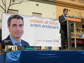 Joan Ramon Casals (CiU) assumeix l'alcaldia de Molins de Rei per majoria simple