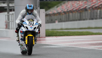 Santi Barragán, tercer puesto en el podium.
