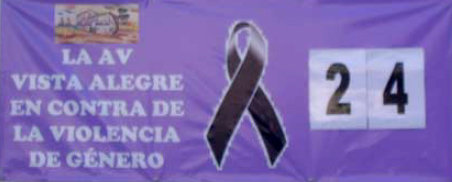 La AV Vista Alegre en contra de la violencia de género