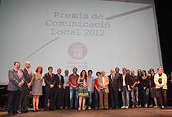 Localret, El 9 TV, Ràdio Sant Vicenç dels Horts i la revista Vallesos, Premis de Comunicació Local 2012