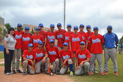 Equipo masculino juvenil de beisbol de Sant Boi del Llobregat