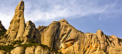 Rescaten sans i estalvis cinc escaladors al massís de Montserrat que no trobaven la via per baixar