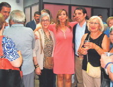  Alicia sánchez Camacho con Manu Reyes en Castelldefels en junio 2013.