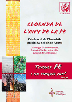 Cloenda de l'Any de la fe a la Diòcesi de Sant Feliu de Llobregat