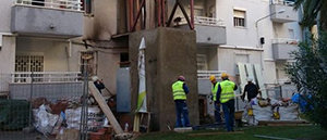 Els desallotjats per l'incendi de la canonada de gas a Sant Boi de Llobregat tornen a casa