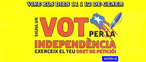 Signa un Vot, 11 i 12 de gener