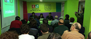 Milà i Urtasun expliquen a Molins de Rei la seva proposta per liderar la llista d’ICV a les Eleccions Europees