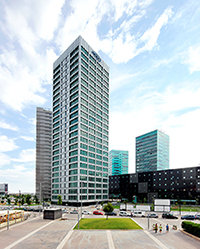 Torre INBISA Plaza Europa escogida por Eaton para instalar sus oficinas