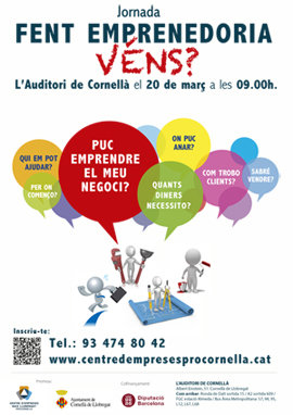Cornellà serà el 20 de març la capital de l’emprenedoria