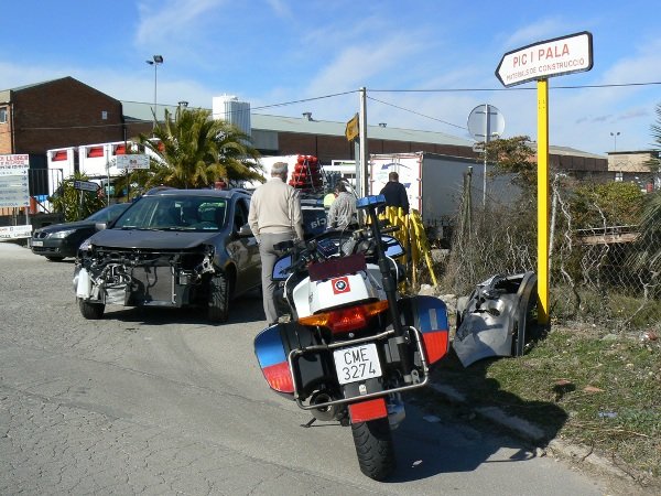 La carretera B-224 registra dos accidents en un dia