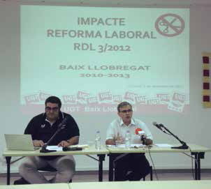 Secretario comarcal del Baix “desde” 2009