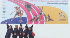 Cinc atletes del Club Gimnàstica L’Hospitalet campiones del món de gimnàstica aeròbica