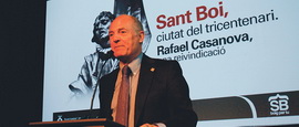 El alcalde de Sant Boi, Jaume Bosch, dimite un año antes de los comicios