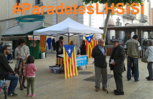 L’ANC no podrà organitzar paradetes informatives a L’Hospitalet fins que no acabin les Europees