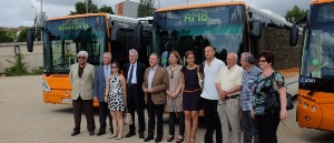 Sant Boi amplia la flota amb set nous autobusos metropolitans
