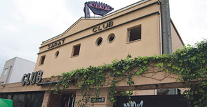 Imagen actual del Club Saratoga, cerrado desde el año 2009 por las autoridades