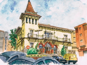 Dibujos, croquis y apuntes del Baix Llobregat: Casa del Comú
