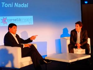 Toni Nadal dóna una lliçó de motivació al Cornellà Creació