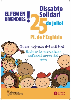 Castelldefels celebra este año el Sábado Solidario en viernes