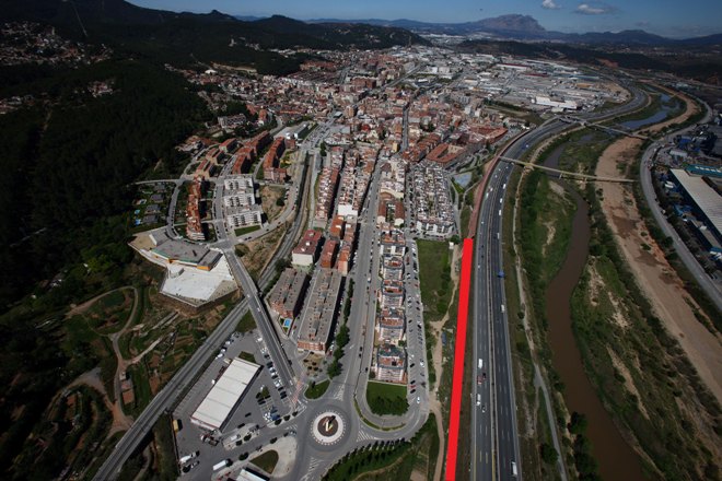 Sant Andreu de la Barca allarga les pantalles acústiques al barri de la Solana
