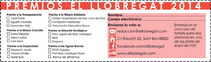 I Edición de los Premios El Llobregat