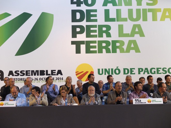 Unió de Pagesos reivindica el seu paper històric amb la Declaració de Martorell