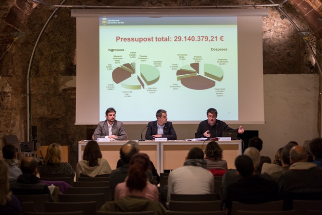 Molins de Rei inicia una ronda d’exposicions per explicar els nous pressupostos