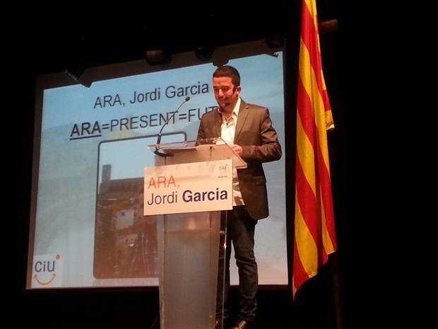 Jordi Garcia, cap de llista de CiU a Sant Boi, es presenta amb una enquesta a milers de santboians
