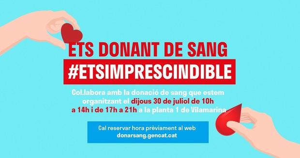 Vilamarina y el Banc de Sang i Teixits organizan una campaña especial de donación de sangre