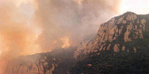 5.000 hectáreas se quemaron en Montserrat en 1986