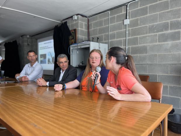 Dos campeonas españolas presentan el 20.º Meeting Internacional Paralímpico de L'Hospitalet
