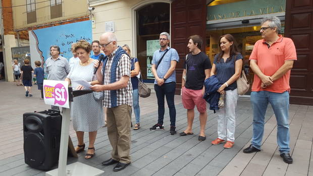 Partidos y entidades independentistas de Sant Boi crean una plataforma conjunta en defensa del Referéndum