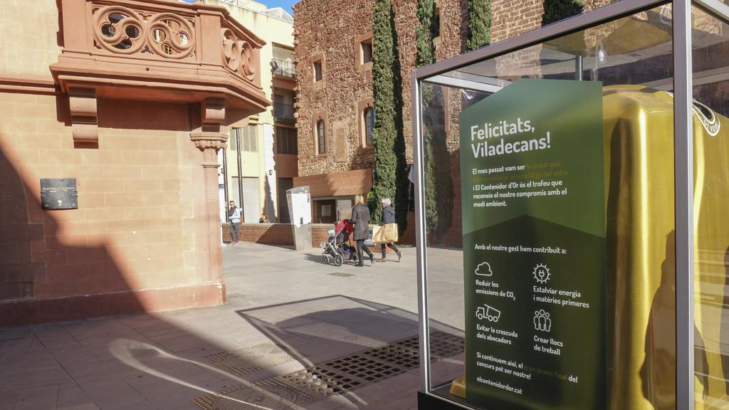 Viladecans queda primera en el ‘Contenidor d’Or’ a nivel comarcal