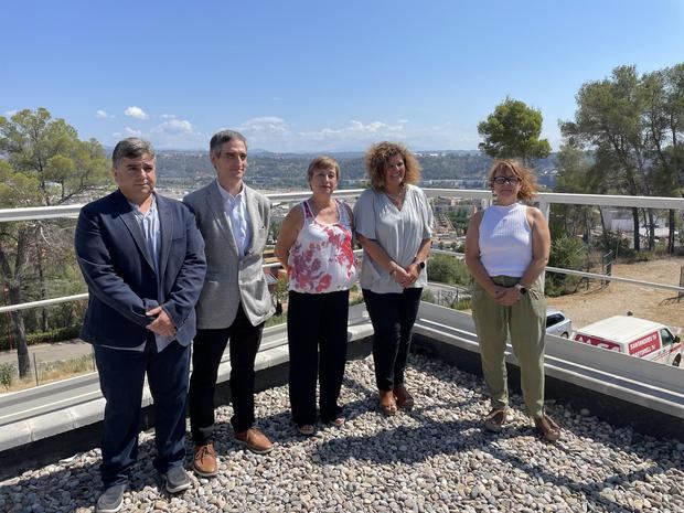 El depósito de agua de Can Salví garantiza el suministro a Sant Andreu de la Barca