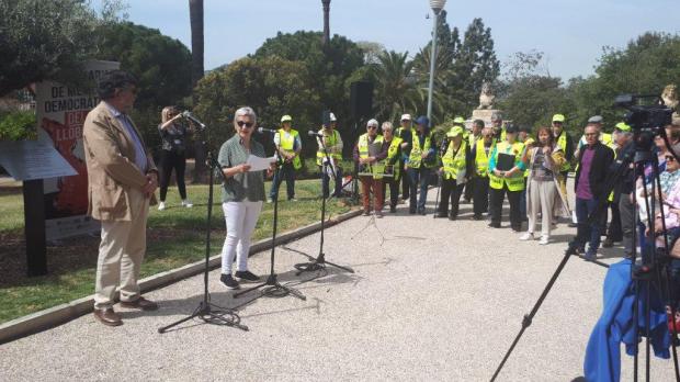 Acto de homenaje a las víctimas del nazismo