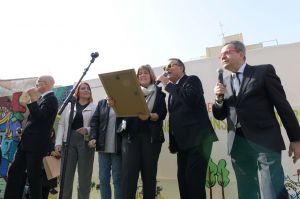 En este nuevo parque de L'Hospitalet se ha colado 'Un rayo de sol'