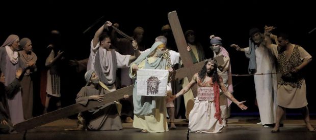 Una escena de la Passió de Esparreguera
