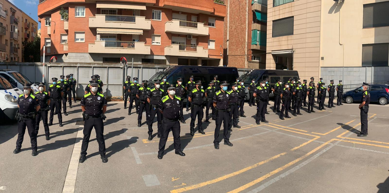 Paridad en los 23 nuevos agentes de Guàrdia Urbana de L'Hospitalet