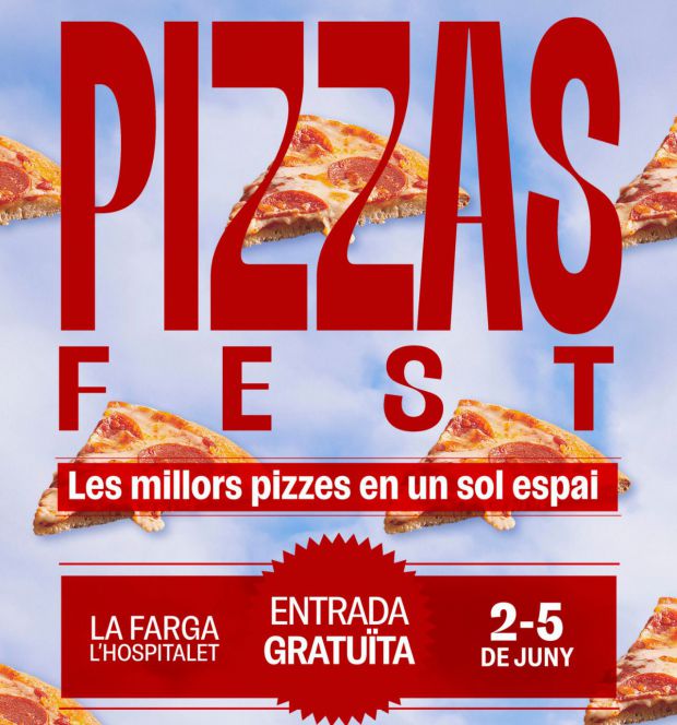 Cartel promocional del Pizzas Fest by Mahou