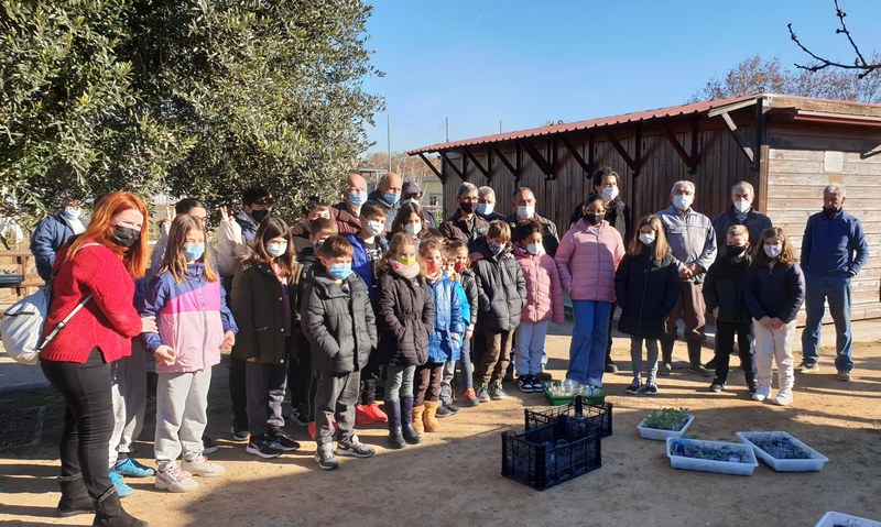 2 escuelas de Cornellà participan en un proyecto que vincula la educación alimentaria y ambiental