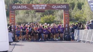 'El Llobregat', medio oficial de la 37ª QUADIS Cursa Popular Vila de Sant Boi