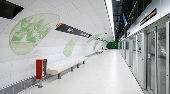 El sábado 23 se inaugura la estación de la L10 de metro de la Ciudad de la Justicia