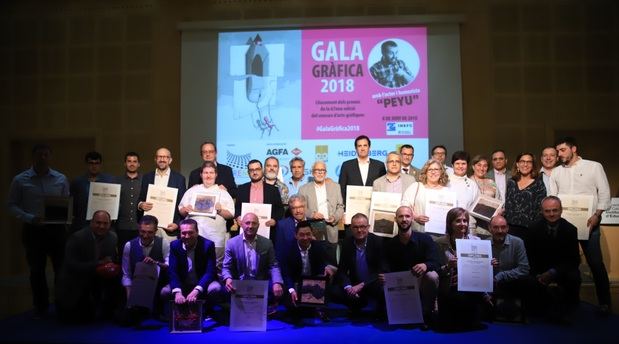 Premian a una estudiante de la Antoni Algueró de Sant Just Desvern en la Gala Gráfica