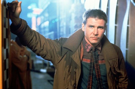 Harrinson Ford en su papel de Rick Deckard.