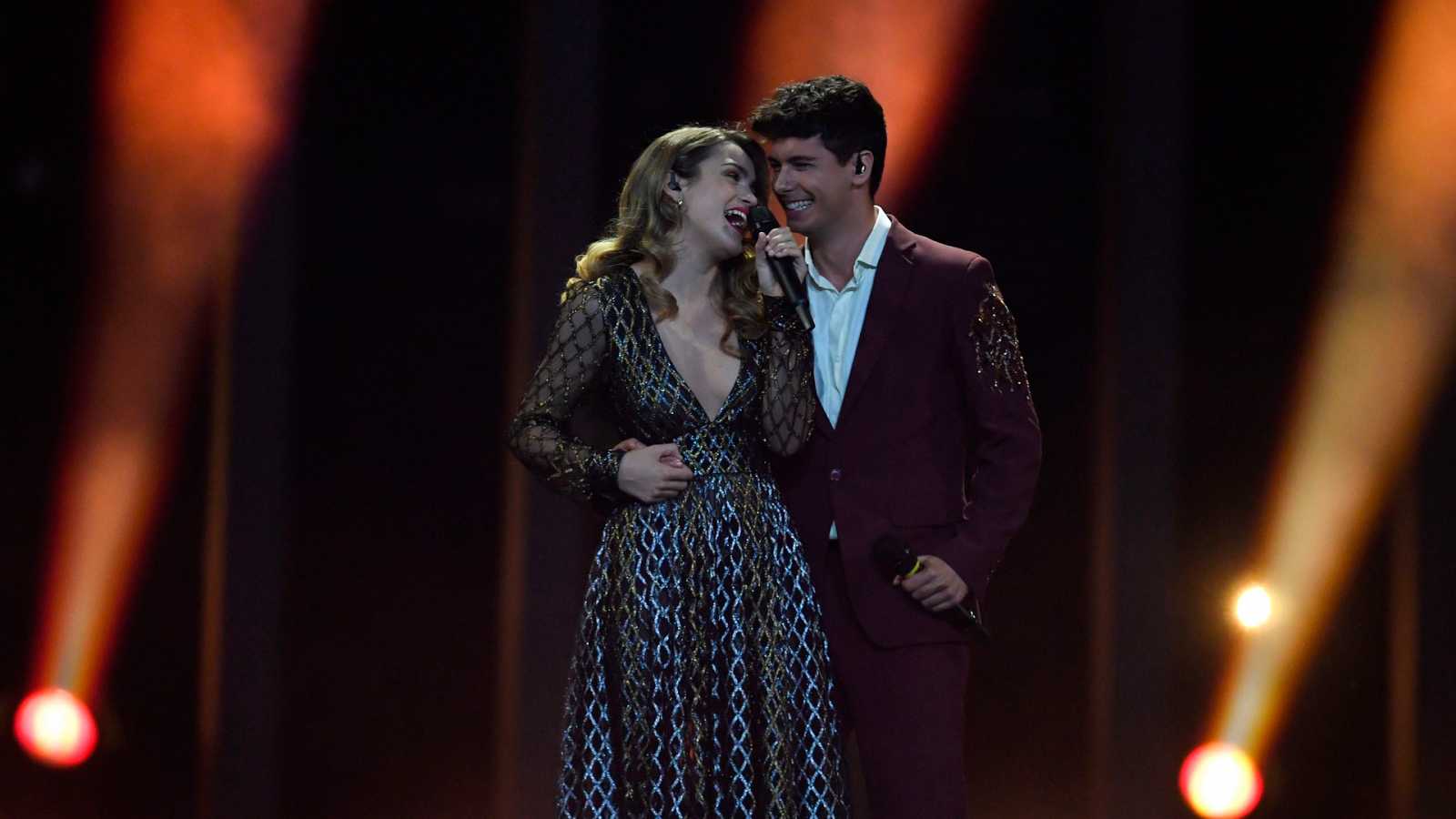 El pratense Alfred y la pamplonesa Amaia quedan en 23ª posición en la Final de Eurovisión